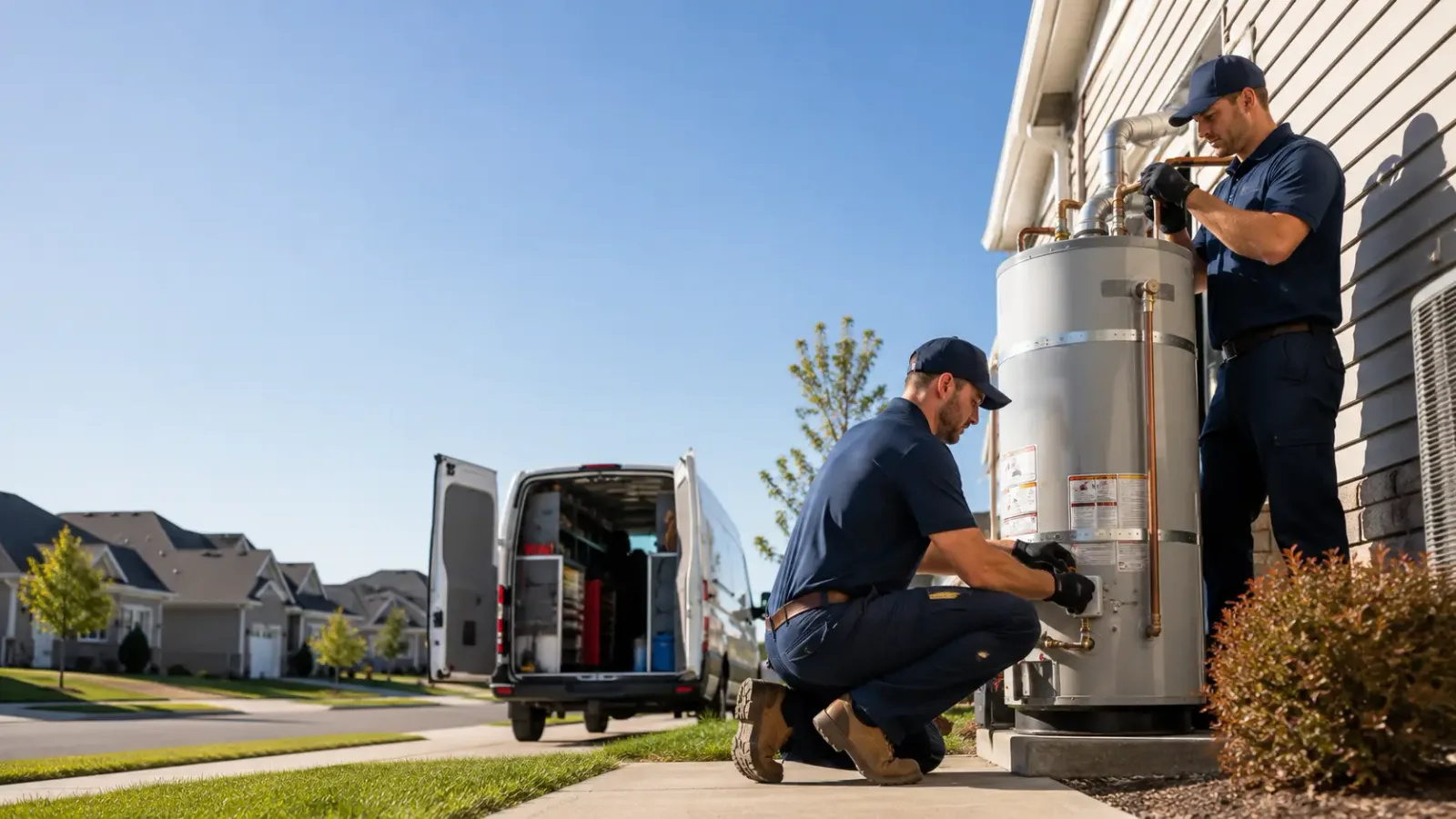 Water Heater Installation in Pleasant Prairie, WI
